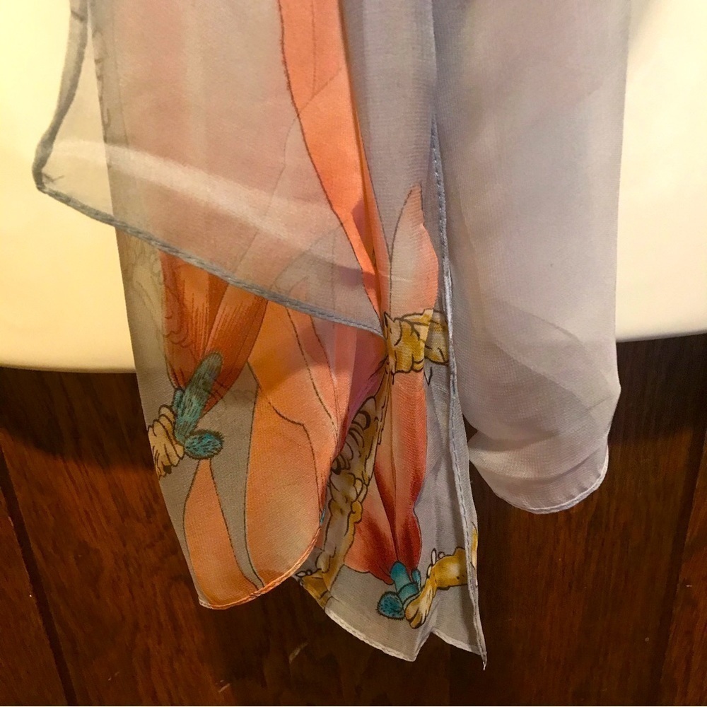 𝅺one in stock NEW! Chiffon Scarf - Picture 6 of 6